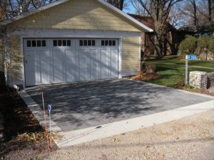 Permeable installed